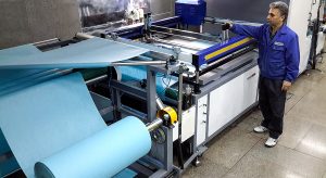 roll to roll flat bed screen printing machine